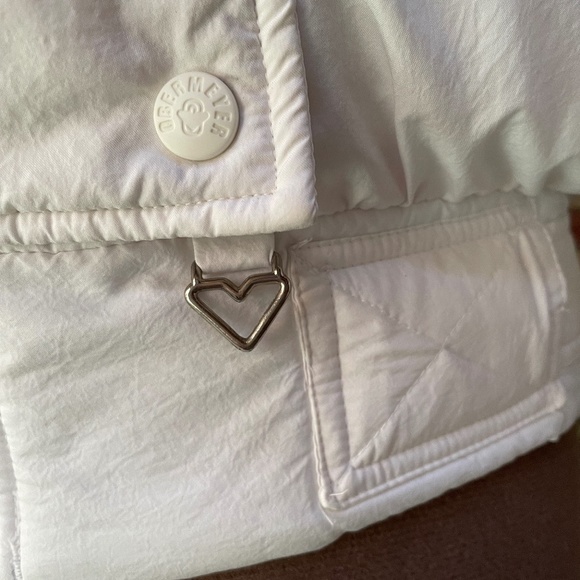 Vintage 1988 Obermeyer asymmetrical down ski jacket with fox fur hood - Picture 6 of 12